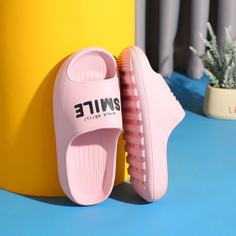 Thick-soled Sandals and Slippers Wear Household Deodorant and Non-slip Bathroom Mute Indoor Soft-bottomed Slippers Comfortable and Lightweight