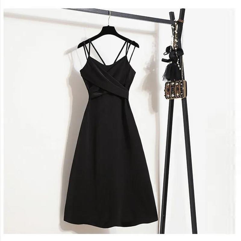 2021 Summer French Style Niche Design Suspender Dress Small Temperament Dress Women