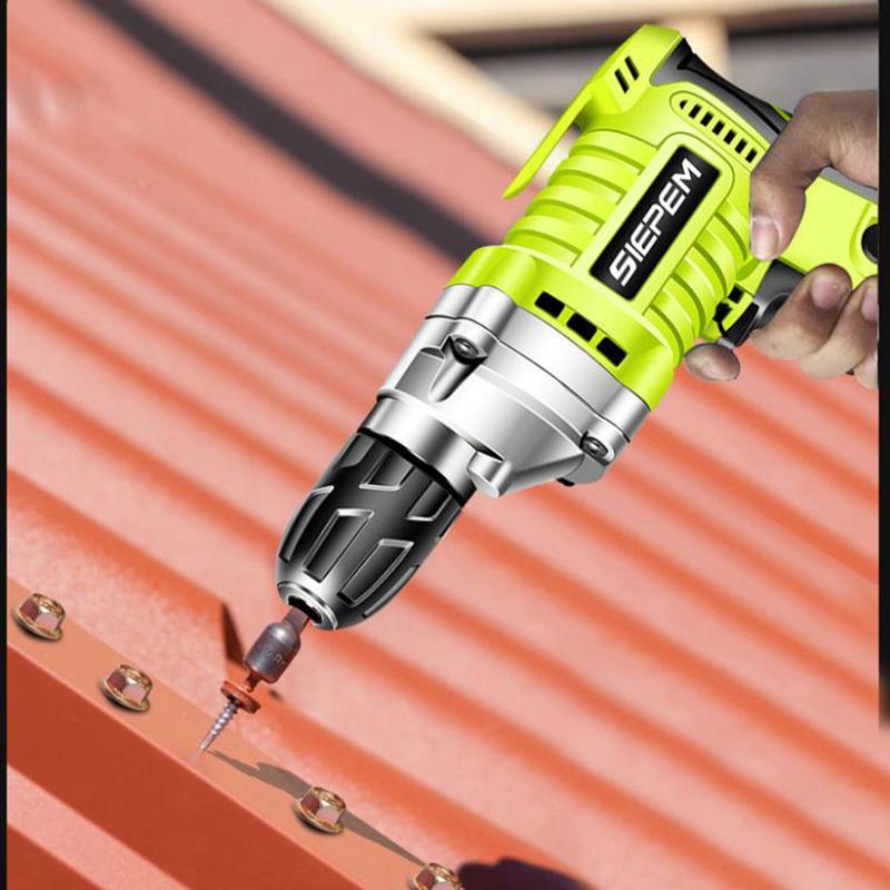 1200W Electric Drill Impact Drill Electric Screwdriver Plug-in Motor for Drilling Cutting and Grinding