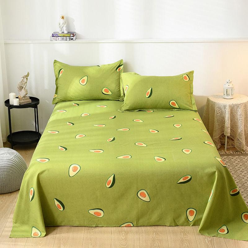 Household Skin-friendly Washed Cotton Female Beding Student Dormitory Bed Linen