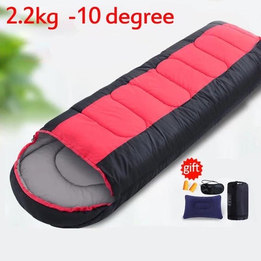 2.2kg Sleeping Bag Cotton padded Thermal Sleeping Bag Portable Envelope Sleeping Bag for Home and Travel