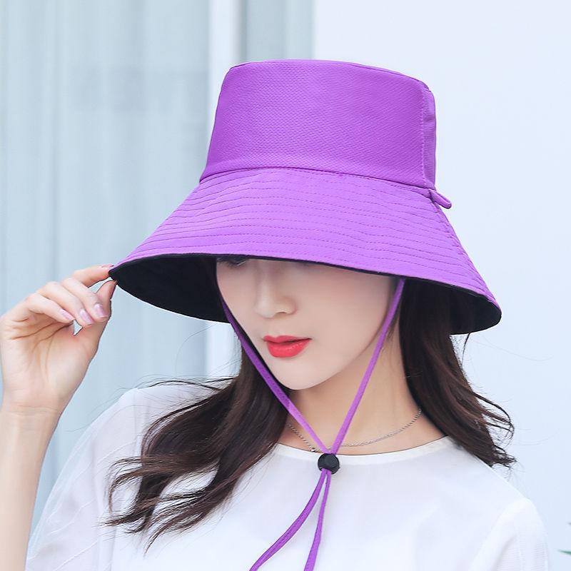 Summer Hat Female Face Sunscreen Sunshade Hat Along The Tide All-match Japanese Summer Fashion