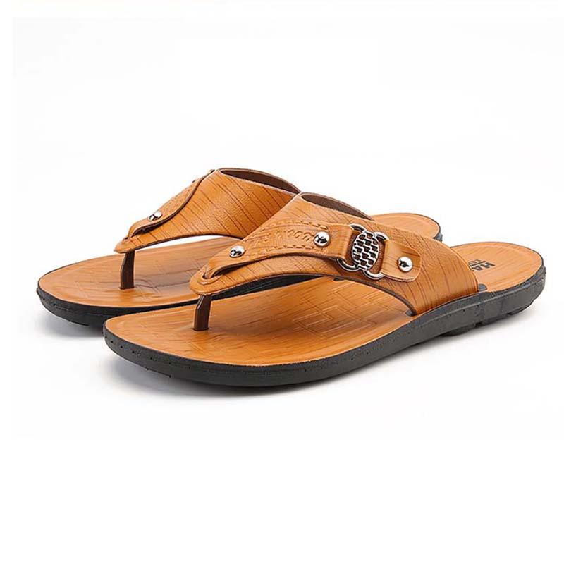 Summer Flip Flops Men's Shoes Men's Flip-flop Sandals Men's Sandals Flip-flops Beach Shoes Men's Non-slip Slippers Massage Sandals