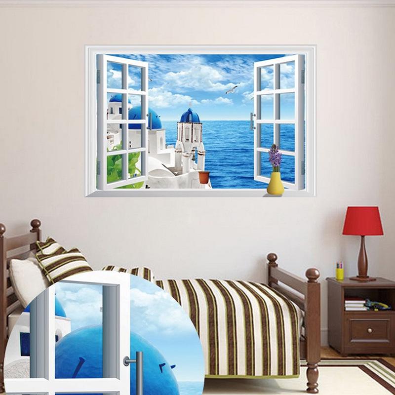 [Aegean Sea] Wall Sticker The third generation removable wall sticker PVC transparent film