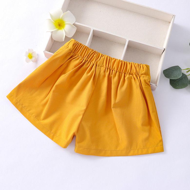 Girls' Shorts Summer Wear All-match Skirt Pants Children's Pants Thin Loose Casual Sports Pants