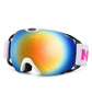 Professional Ski Goggles Anti-fog and Windproof Sports Glasses for Men and Women with Large Spherical Double-layer Cocker Myopia Ski Equipment