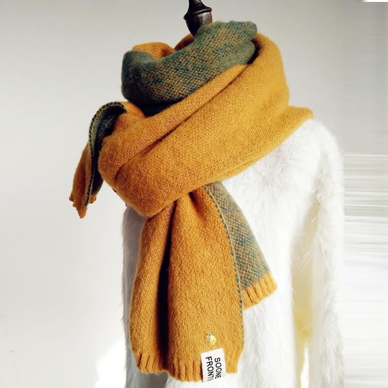 Winter Scarf Fashion Cashmere Scarf Women Shawl for Ladies Scarves Wraps Pashmina