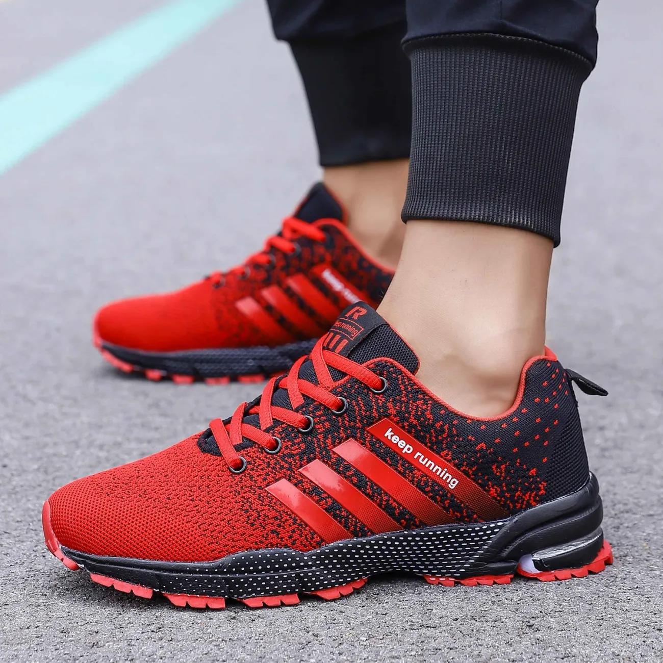 Men Large Size Running Shoes Breathable Outdoor Sports Shoes Lightweight Sneakers for Women Comfortable Athletic Training Footwear