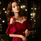 Toast Dress Bride Wine Red Long Style Can Usually Wear Wedding Evening Dress Female Sling Atmosphere Back To The Door Was Thin