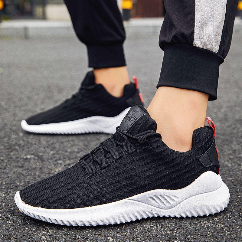 2020 Spring Men's Shoes Casual Board Shoes Korean Version of The Trend of Sports Running Wild Breathable Mesh Summer Shoes