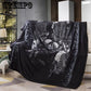 Soft Warm Black 3d Printed Blanket Sofa Bedding Home Sleeping Blanket