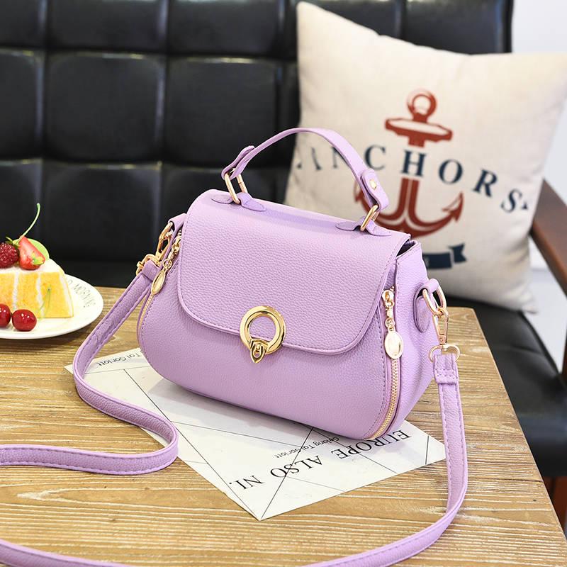 6 Colors Women Genuine Leather  Hand Bag Multifunction Crossbody Anti-Theft Cosmetic Shoulder Bag