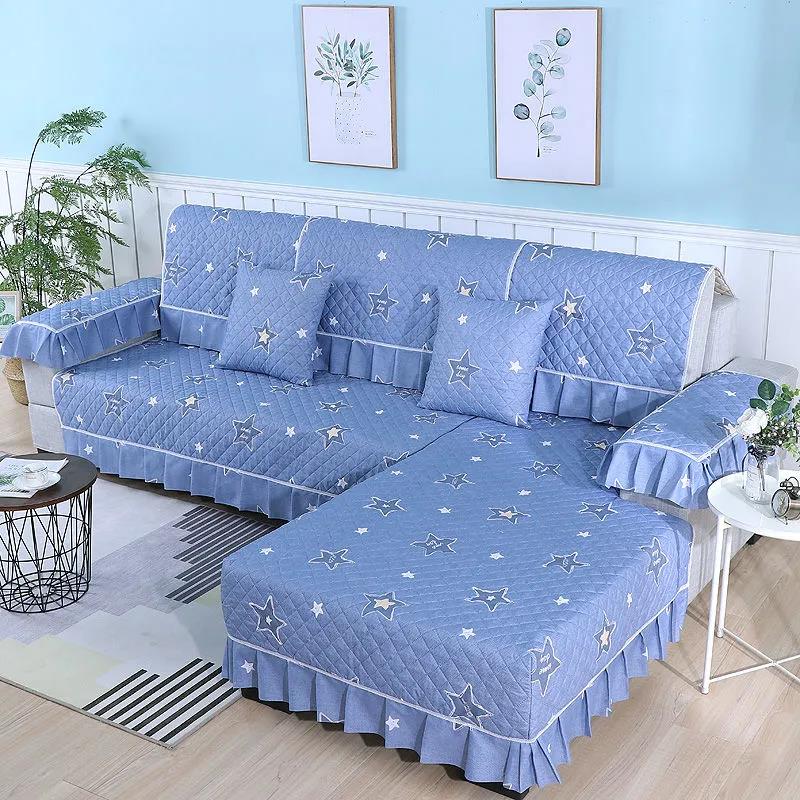 Sofa Cushion Four Seasons Universal Non-slip Sofa Cushion Combination Set Full Cover Sofa Cover All-inclusive Universal Cover Sofa Towel