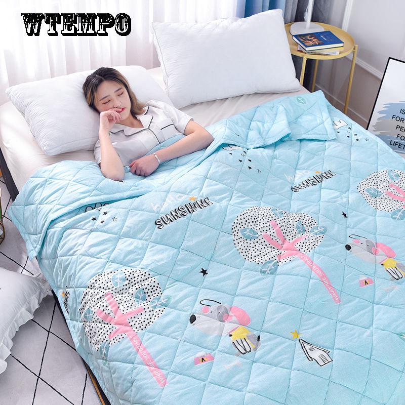 Quilted Dormitory Home Bedding Fashion Summer Air Conditioning Was Comfortably Thin In Summer