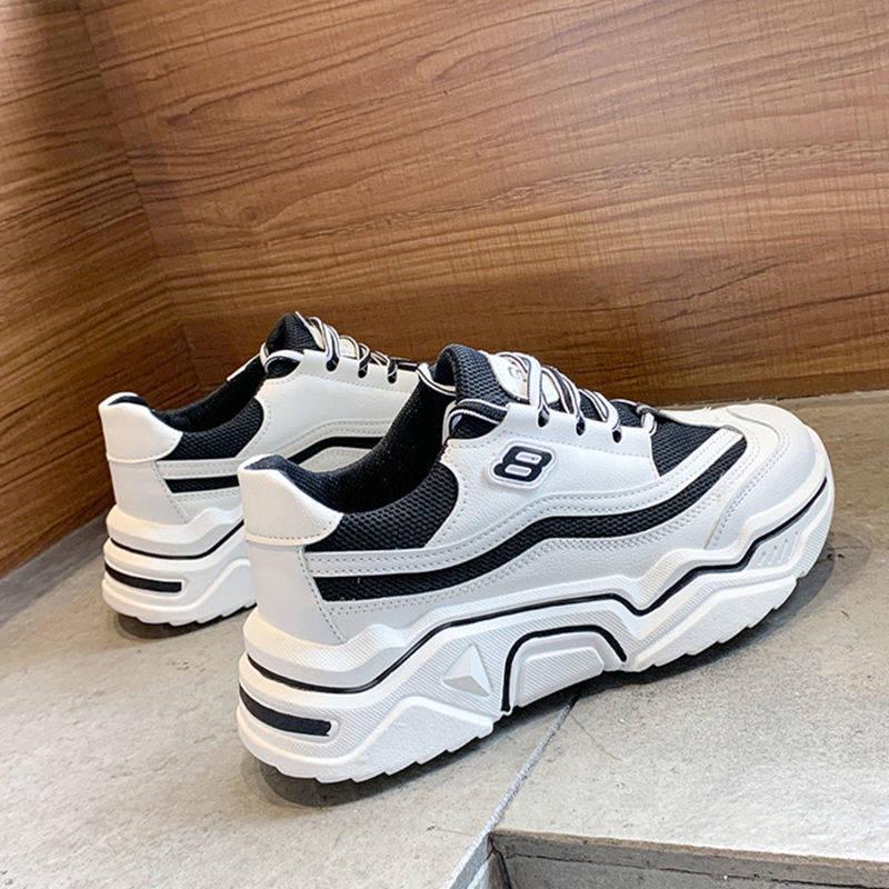 Chunky Sneakers Women Platform Shoes Basket Femme Vulcanize Shoes Womens Female Trainers Dad Shoes