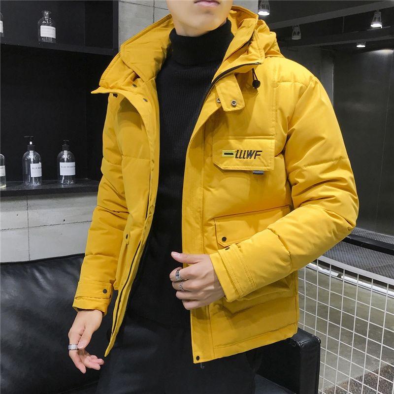 Tooling Warm Men's Winter Korean Jacket Trendy Brand Loose Large Size Thick Hooded Cotton Jacket