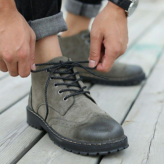 Martin Boots Men's Boots Military Boots High Top Work Shoes Desert Boots Men's Autumn Summer Shoes