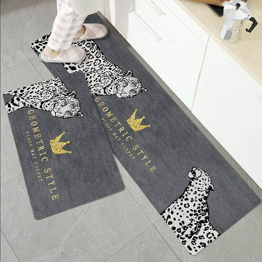 Kitchen Bathroom Bedroom Bed Door Door Living Room Carpet Water-absorbing Oil Absorbing Anti-slip Wear Resistant