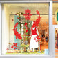 Chinese style New Year fish removable wall stickers self-adhesive wallpaper