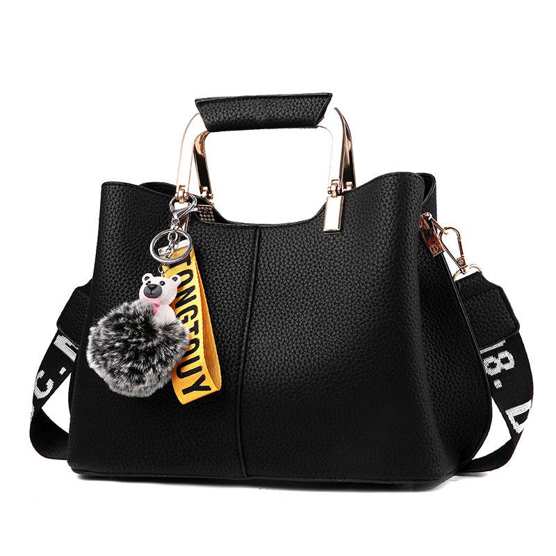 Woman bag European and American style Shoulder Handbag Trendy wild Patent leather bag Big capacity