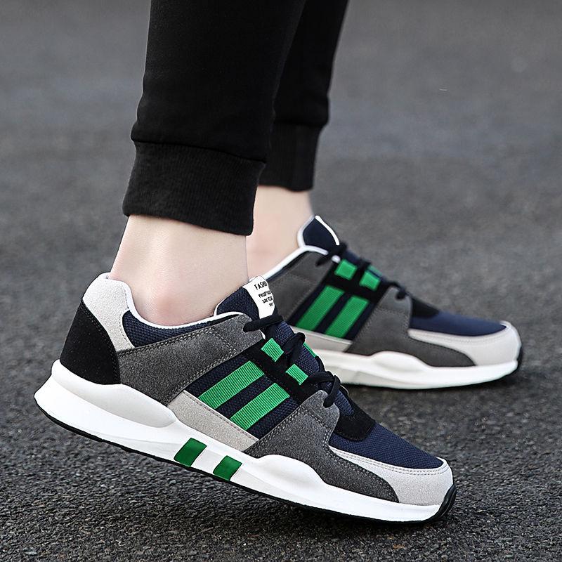 Men's Shoes Spring Men's Sports Shoes Casual Running Shoes Korean Version of The Trend Father Shoes