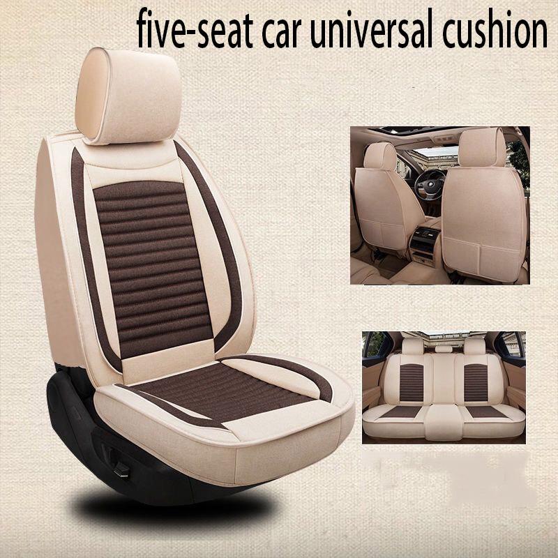 Fully surrounded comfort wear-resistant car seat cushion 5 seat car seat cover car seat cushion