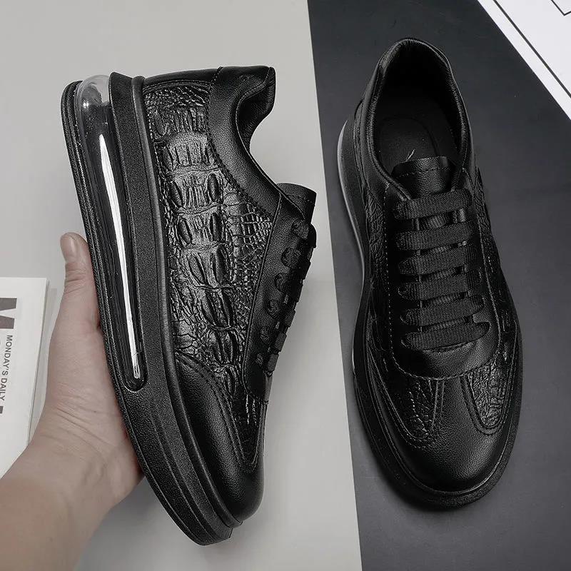 Men Air Cushion Shoes Fashion Skateboard Shoes Running Sport