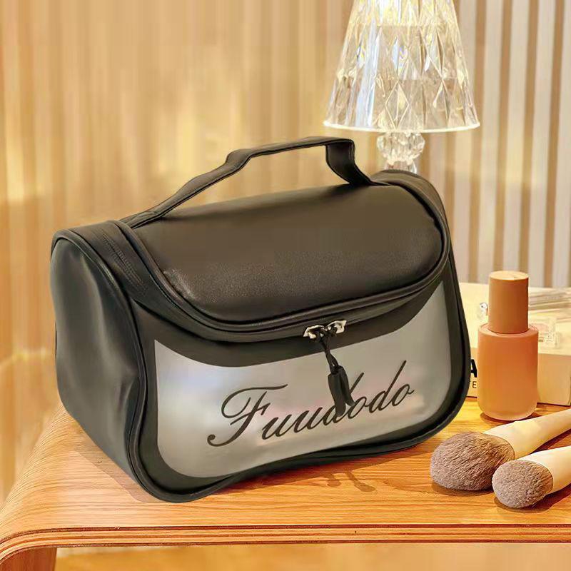 Waterproof Cosmetic Bag Travel Cosmetic Storage Bag Large Capacity Transparent Toilet Bag Portable Lady Handbag Clear Pouches