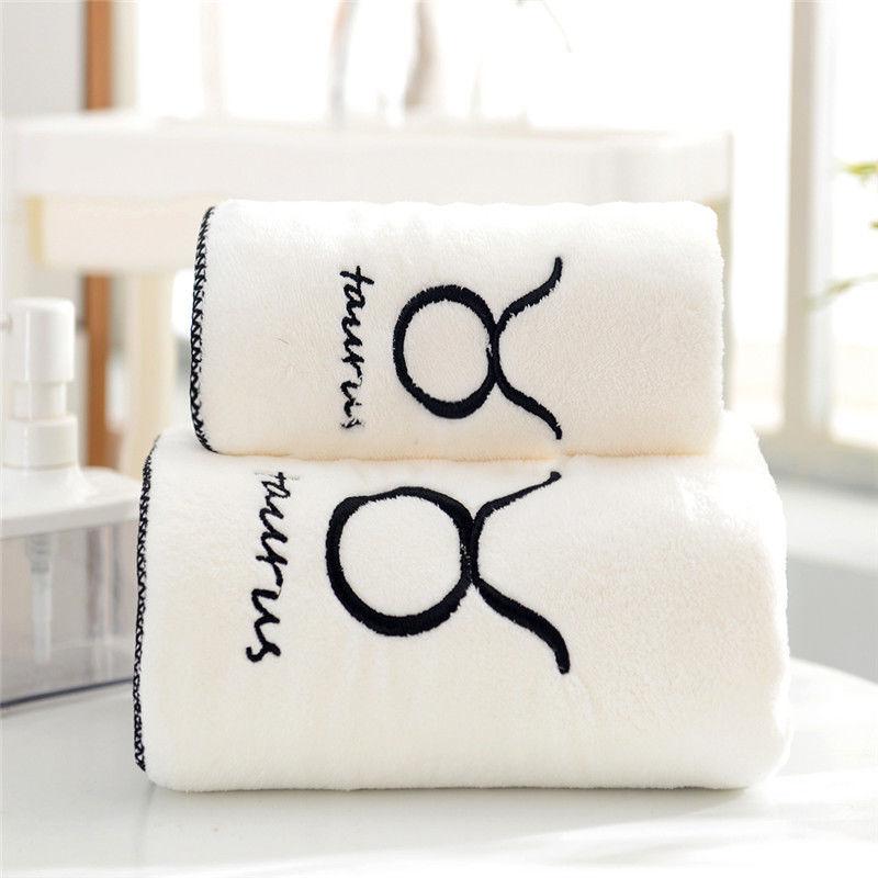 The Extra-thick Coral Fleece Bath Towel Set Is More Absorbent Than Pure Cotton Quick-drying No Hair and No Fading Cute Household Towels Bath Towels