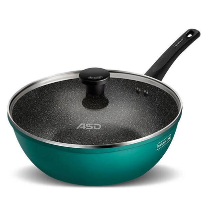 Non-stick Pot Household Medical Stone Small Frying Pan Small Non-stick Single Gas Stove Suitable for Induction Cooker