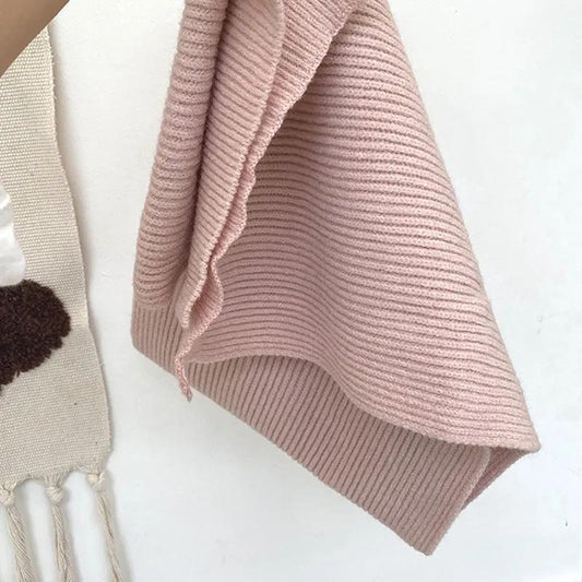 Autumn and Winter Women's Scarf Imitation Cashmere Thickening Fashion Warm Scarf Pure Color Wild Scarf Shawl