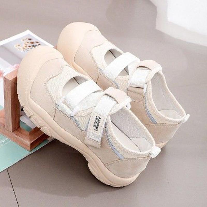 Big Toe Canvas Shoes Female Students Korean Version of The Old Daddy Shoes Female Harajuku All-match Casual Shoes