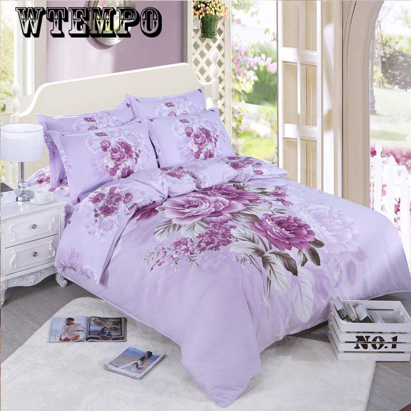 Bedding Set Simple Style Family Children's Room Duvet Cover Sets Bed Sheet Set Pillowcase