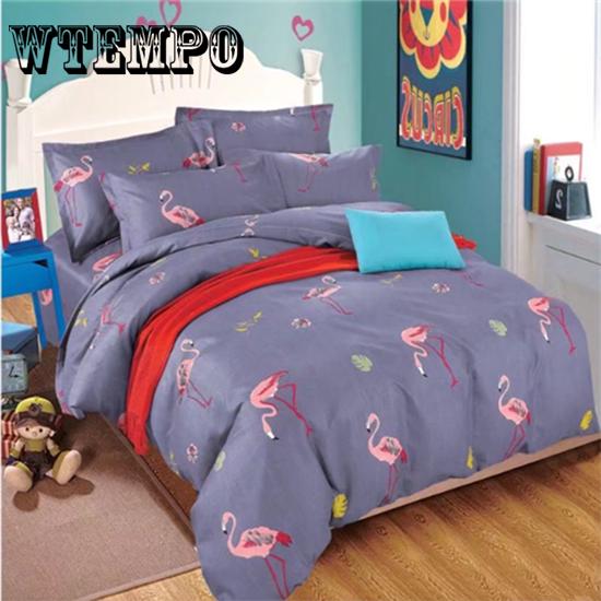 WTEMPO Brand Bedding Set Strawberry Printing Bedclothes Bedding Decor Comfortable Bedding Sets