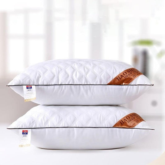 Household Pillow Hotel Pillow Cores Neck Protection Single Pillow Core Student Adult Sleeping Pillow