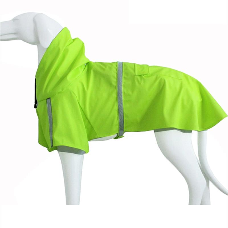 S-5XL Pet Large Dog Raincoat Reflective Small Large Dog Raincoat Waterproof Jacket Fashion Outdoor Breathable Puppy Clothes