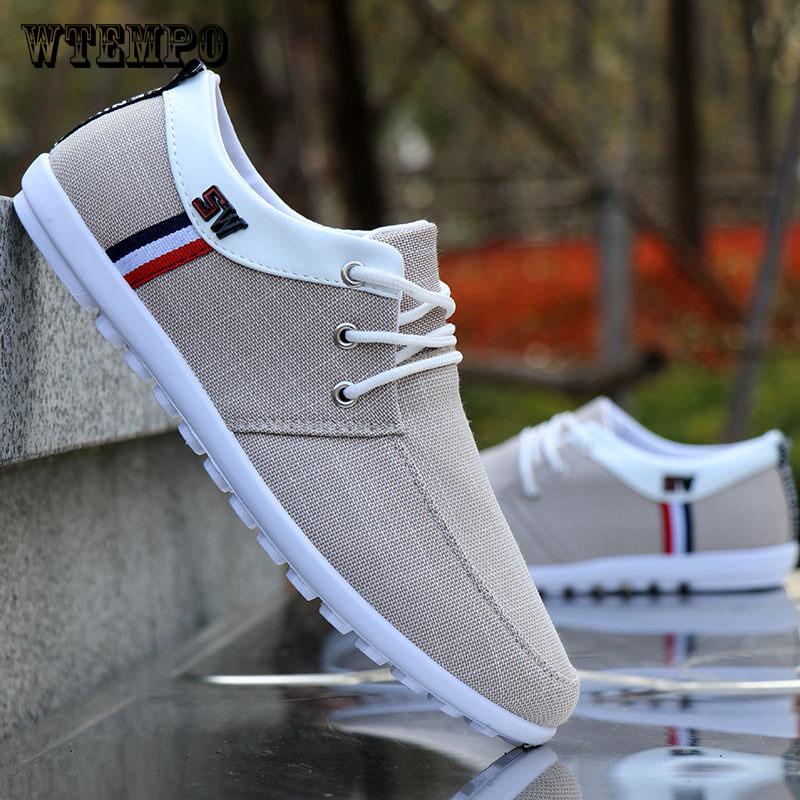 Men Loafers  Outdoor Casual Light Soft Lace Up Flat Causual Shoes