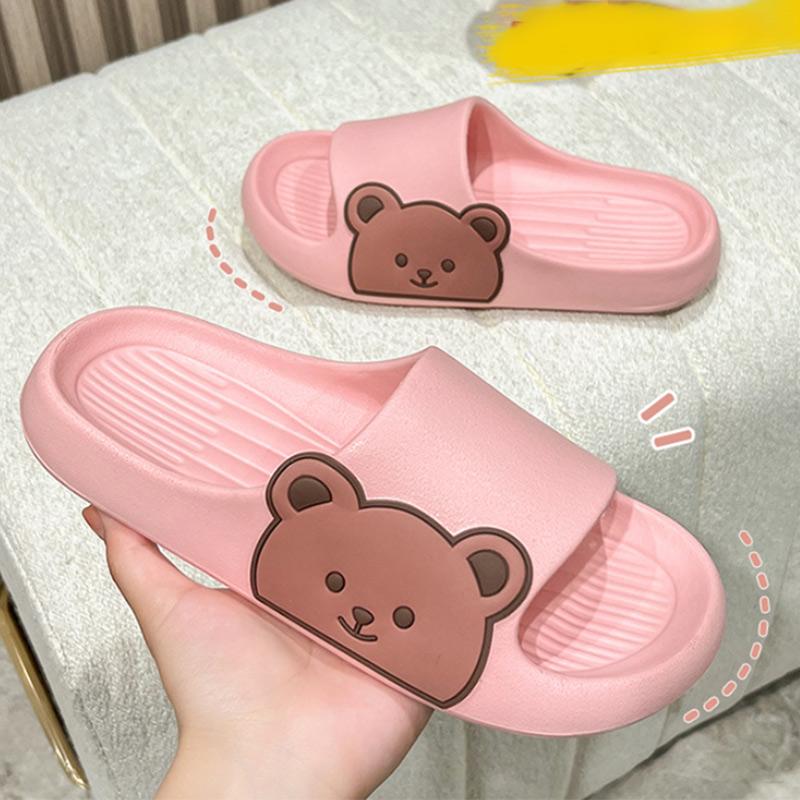 Summer Ladies Slippers Indoor Non-slip Bathroom Household Sandals and Slippers Wear Beach Shoes