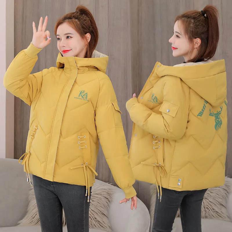 Winter Down Cotton Jacket Women's Short Fashion Thick Loose Large Size Jacket