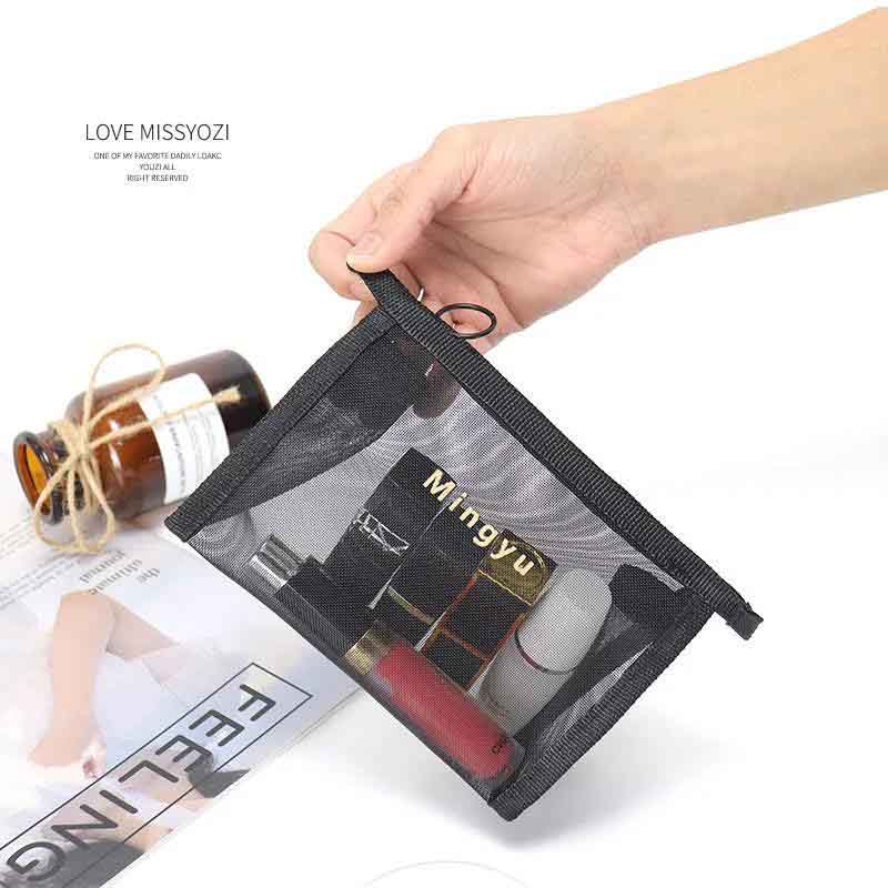 Portable Women's Small Cosmetic Bag Portable Simple Large-capacity Storage Bag Cosmetic Bag