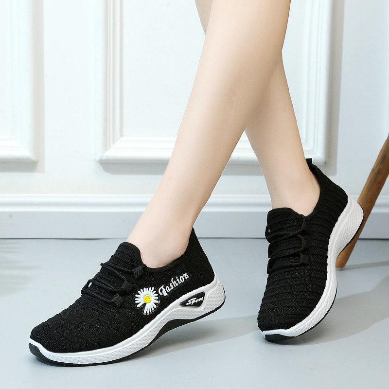 Fashion Clearance Women's Sports Shoes Korean Wild Women's Shoes Flat Casual Shoes Spring Students Mesh Shoes