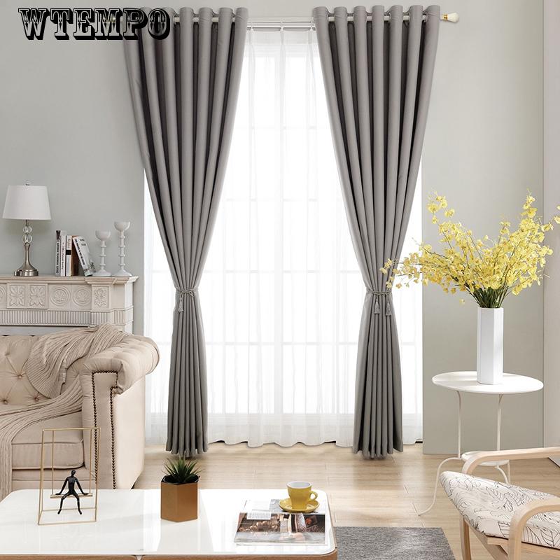 Curtains for Living Room Bedroom Curtains for Window Treatment Drapes Solid Finished Curtains