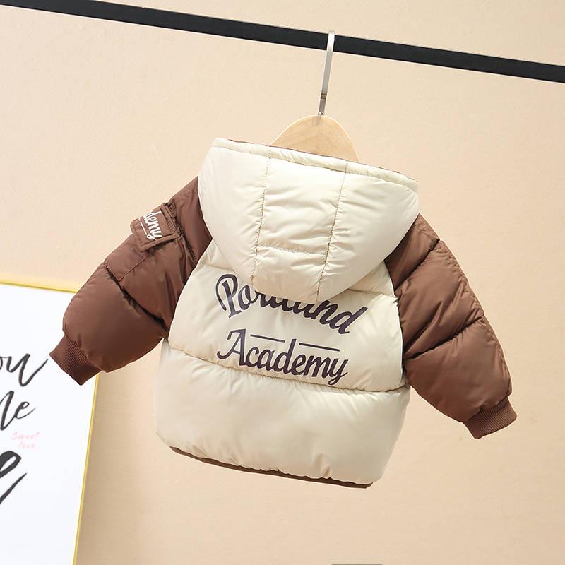 Down Parkas Winter Warm Jackets Kid Fashion Outerwear for Baby Boys Girls Children Cartoon Coat