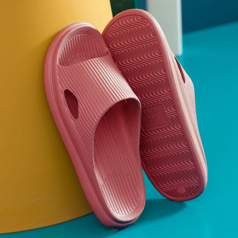 Bathroom Slippers Indoor Non-slip Home Bathing No Smelly Feet Mute Home Sandals and Slippers Soft Air Cushions