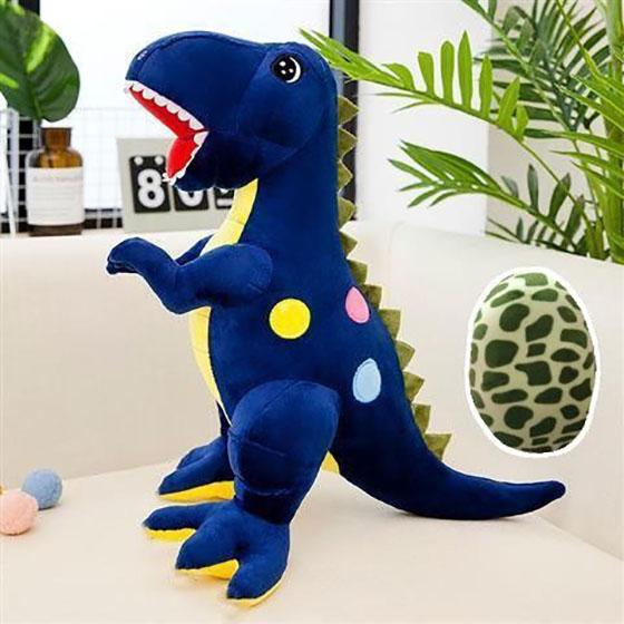 Lovely Dinosaur Plush Toy Tyrannosaurus Doll Dinosaur Egg Toy Soft Sleeping Pillow Doll Boy Girl Children's Birthday Present