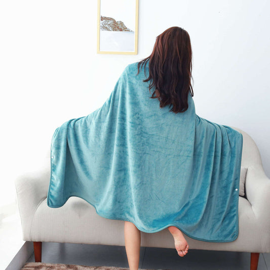 Coral Fleece Soft Blanket Sheet Single Blanket Cover Leg Office Blanket Nap Air Conditioning Blanket All Seasons Universal Washable