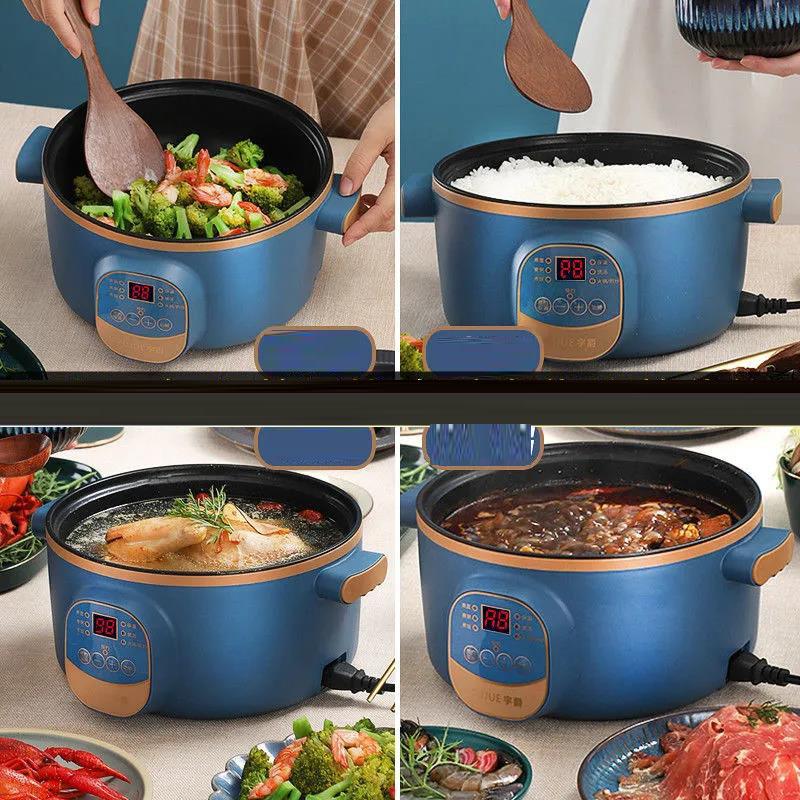 Electric Frying Pan Multi-function Electric Pot Mini Electric Skillet Small Electric Pot Household Pot Non-stick Small Pot