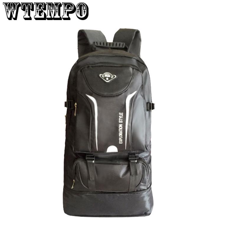 65 Liters Large Capacity Backpack Sports Outdoor Travel Backpack Mountaineering Luggage Bag