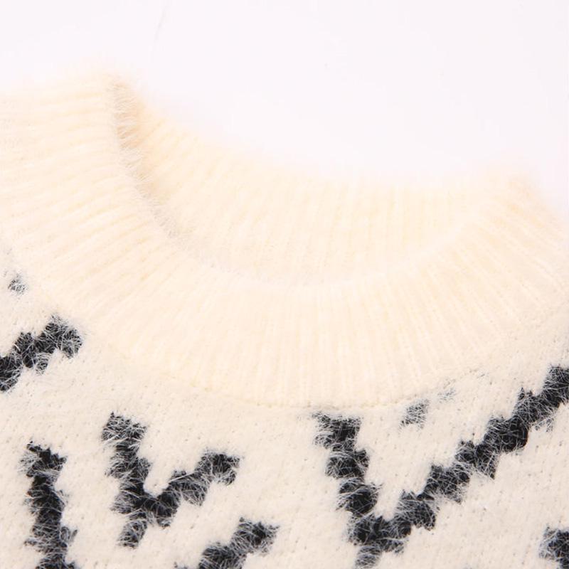 Autumn and Winter Sweater Girls Slim Thickening Fashion Sweater Round Neck Long Sleeve Children's Bottoming Shirt