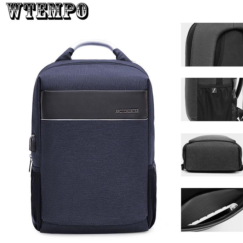 PU Leather Men's Shoulder Bags Fashion Travel Backpack Men Business Laptop Backpack School Boys Bag